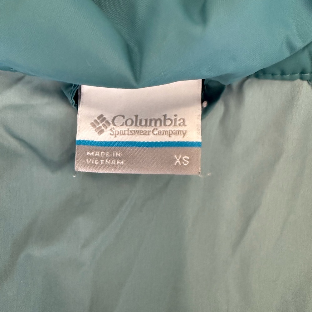 Columbia Women's Teal Windbreaker Rain Jacket - Picture 2 of 6